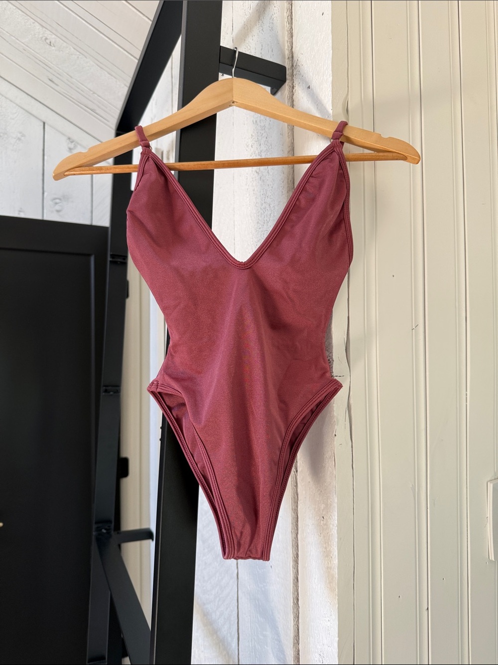 Gooseberry So Chic One-Piece Swimsuit in Dusty Rose